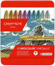 Caran d'ache neocolor i, metalen doos, 10 kleuren metallic