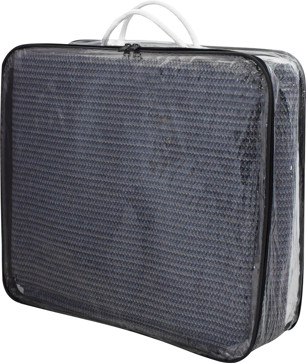 Eurotrail multi functional tapijt - 250*250cm - grijs blauw