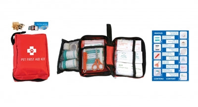 Kit de primeros auxilios para mascotas