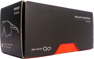 Kross fietsbril braker uv400 verwisselbare lenzen - beige frame