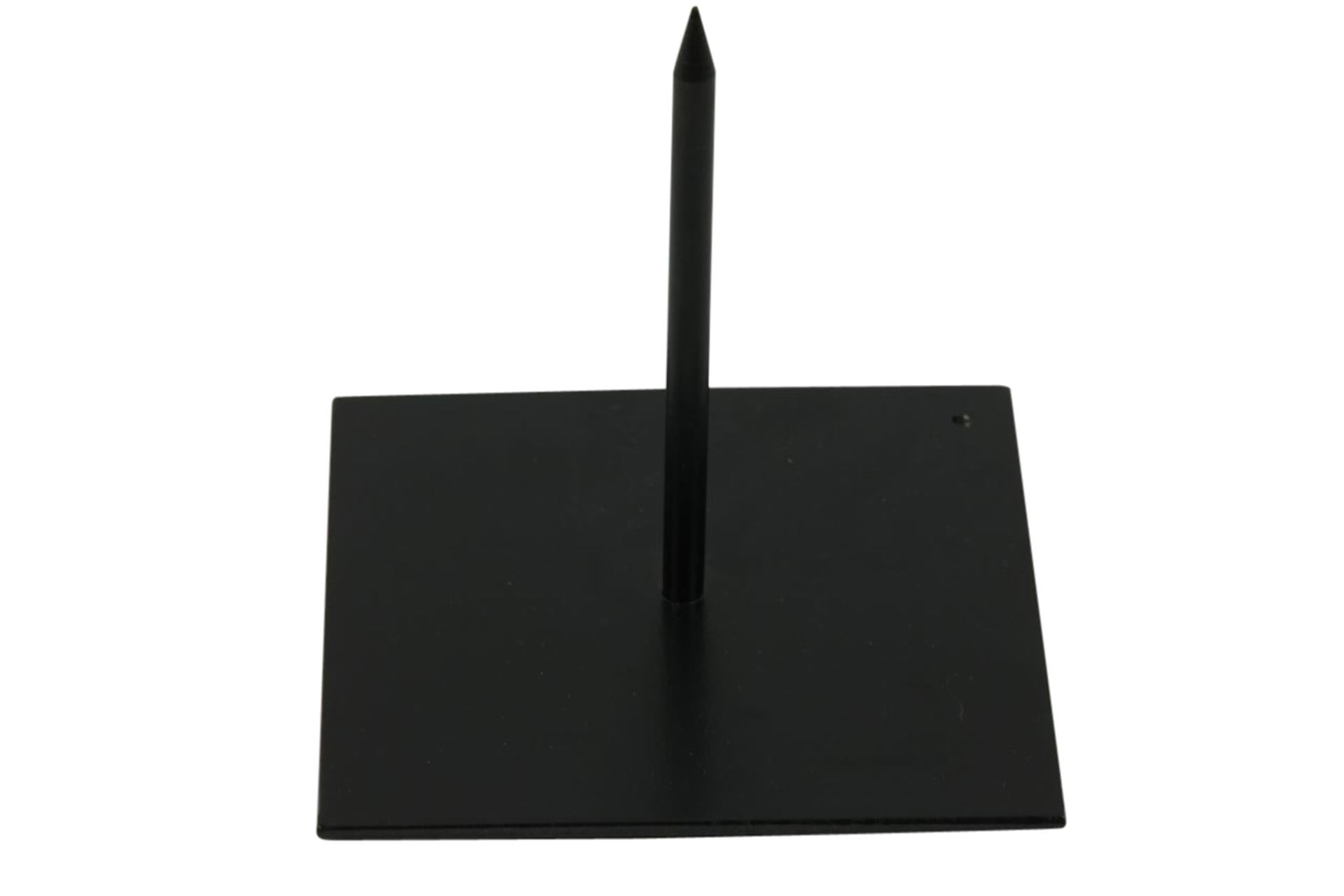 Base Hbx natural living in ferro 18x18x18cm standard nero
