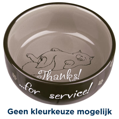 Trixie Food Bowl Gracias por Service Surorti