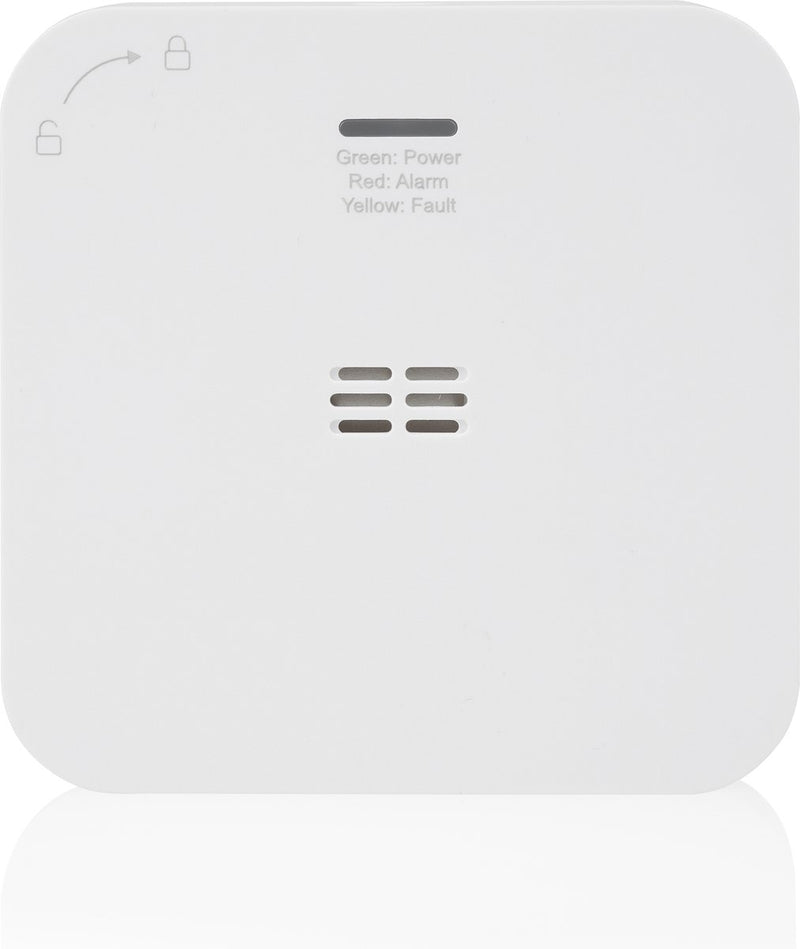 Smartwares fga-13800 - koolmonoxidemelder co melder - 85 db - levensduur 10 jaar - met app