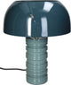 Lampada da tavolo collezione Hd metallo blu 29x29x35cm