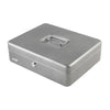 Cassetta portavalori argento 30x24x9cm