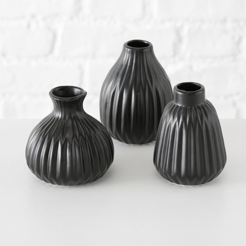 Boltze vaso domestico esko h12cm nero