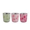 Portavelas tulipa s culo color cristal