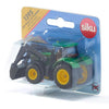 Siku 1395 john deere tractor met voorlader 93x35x42mm