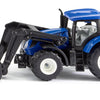 Siku 1396 new holland + voorlader 9,3cm