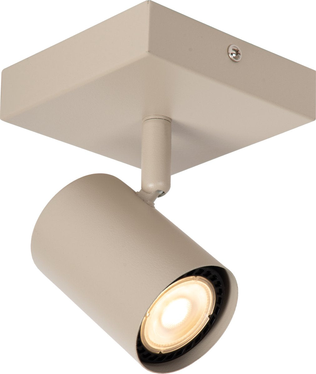 Lucide Jasper - faretto da soffitto (lampada da soffitto) - 1xgu10 - tortora
