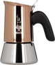 Bialetti venus copper percolator 2 kops – espresso maker – koperkleurig rvs – inductie geschikt