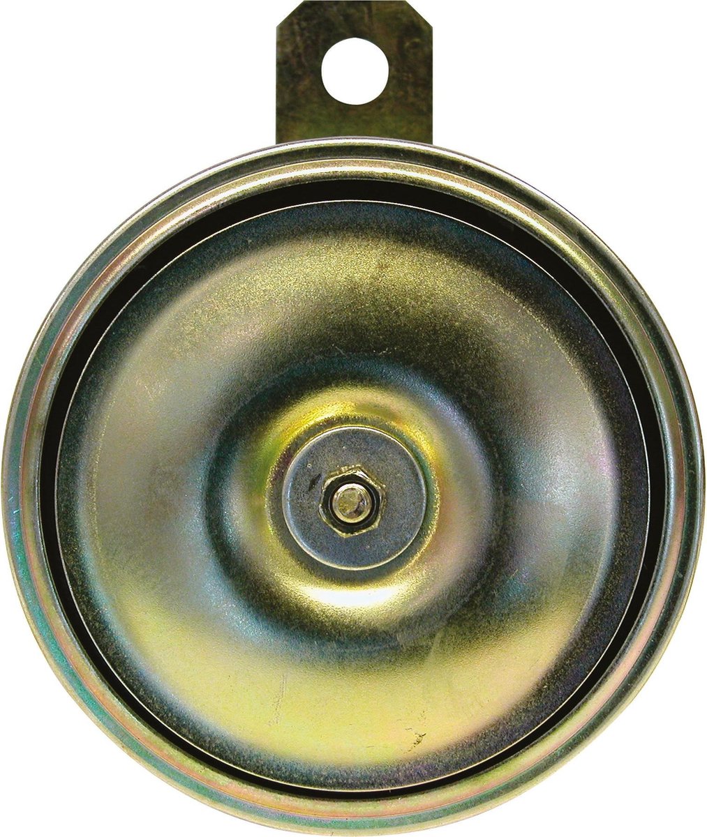 Carpoint claxon toeter 12v 102db ø90mm - eentonige hoorn