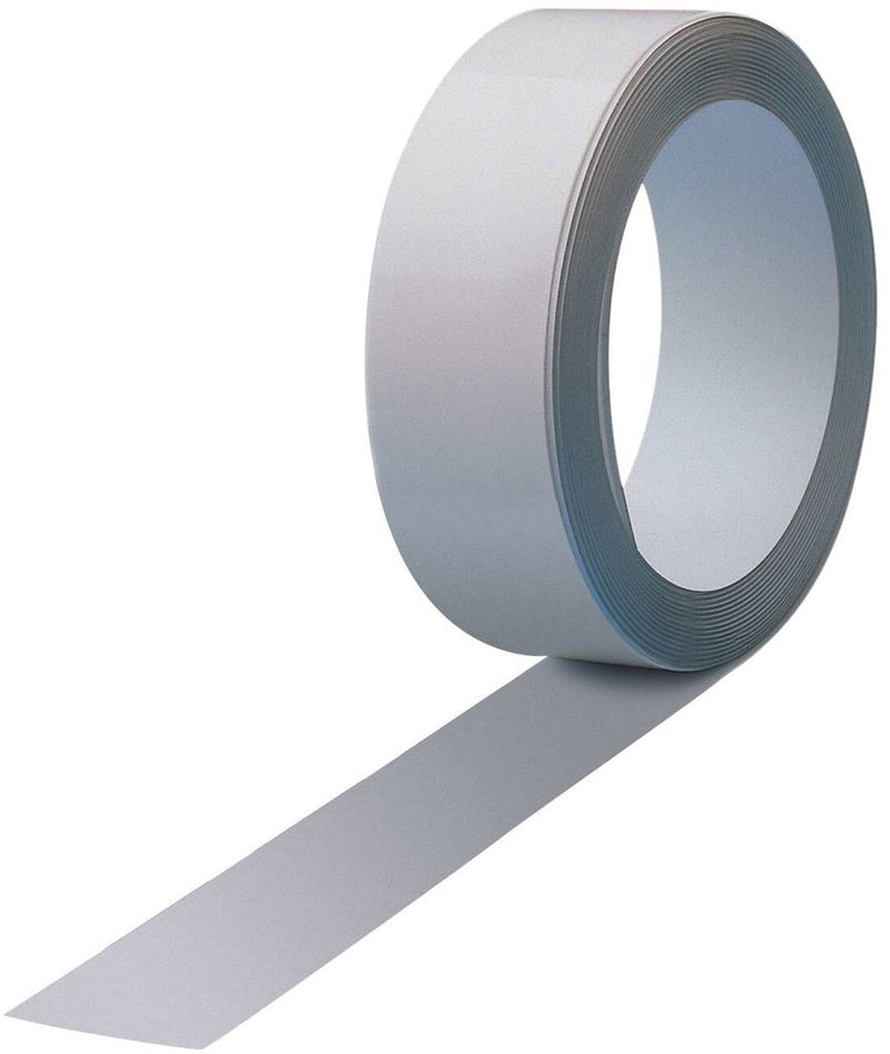 Cinta metálica Maul - blanca - metal - autoadhesiva - 1 pieza - 25 m x 3,5 cm x 1 mm