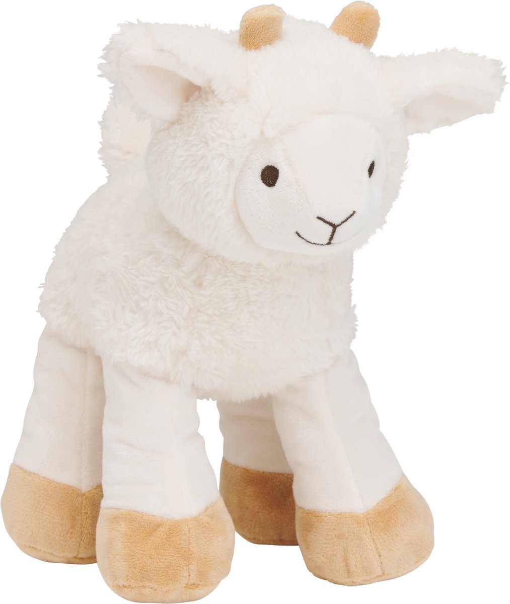 Happy horse churro schaap knuffel 24 cm - wit - baby knuffel