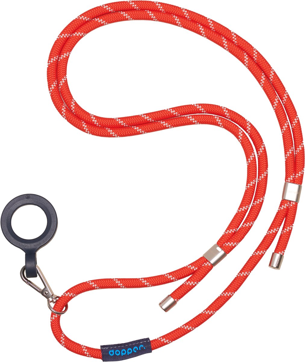 Cordoncino per trasporto Dopper Cord - rosso argento - 100% PET riciclato