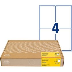 Etichette di spedizione avery zweckform 139 x 99,1 mm bianche