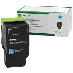 Cartucho de tóner Lexmark 78c2xc0 cian
