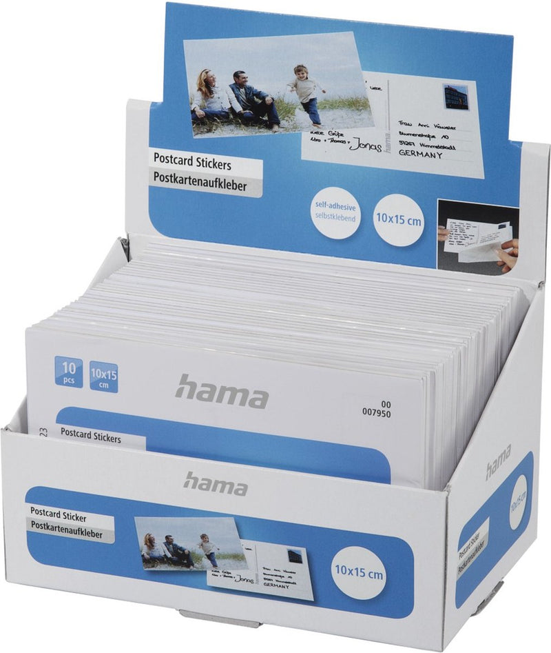 Hama 1x10 cartoline adesive 10x15 7950