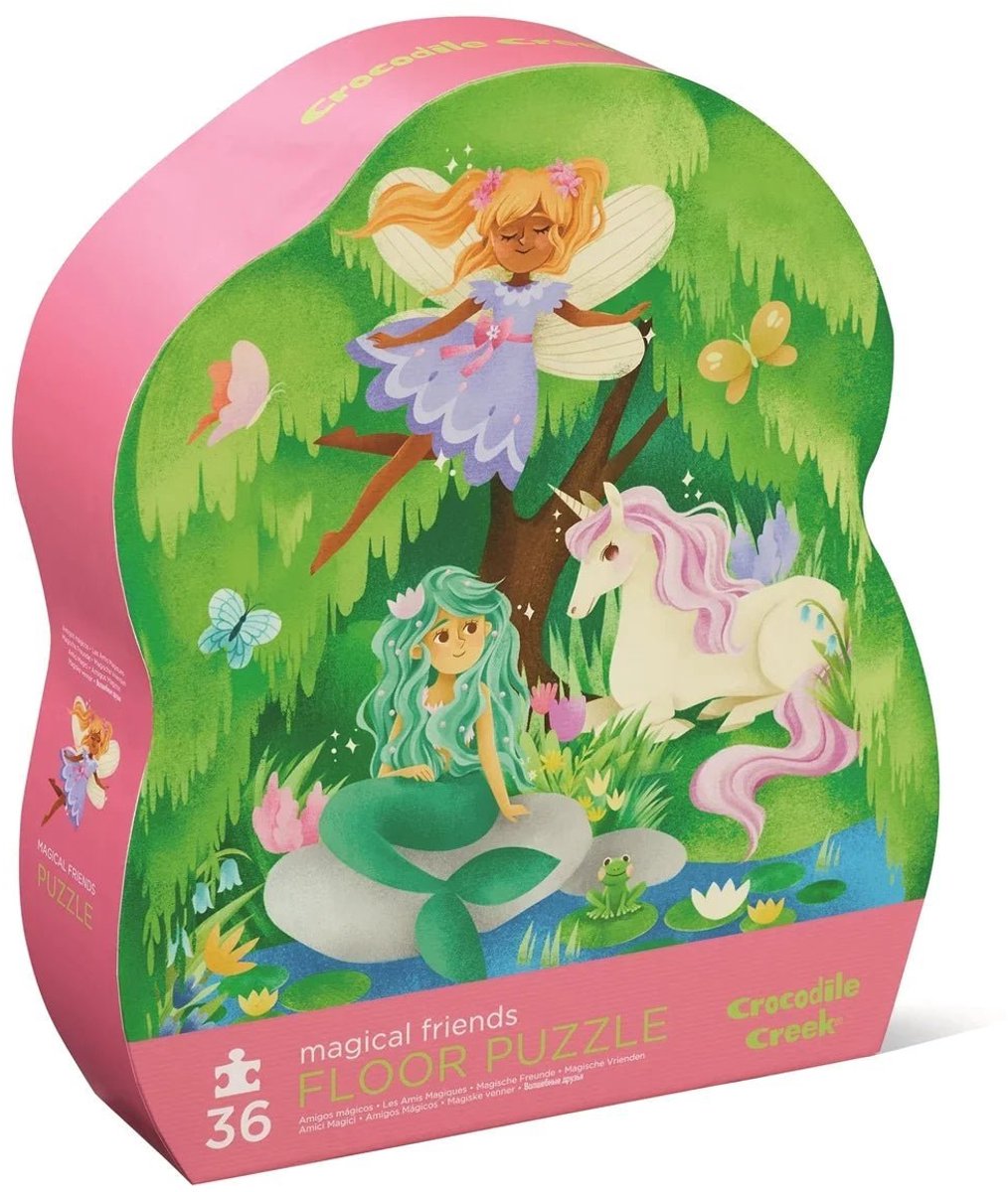 Puzzle con sirena di Crocodile Creek e unicorno -