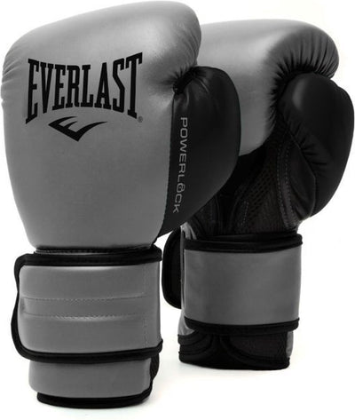 Everlast powerlock 2r guanto da allenamento carbone - 16 oz