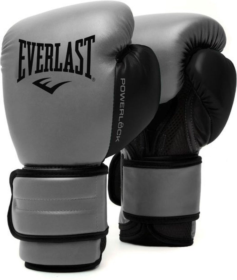 Everlast powerlock 2r training glove charcoal - 16 oz