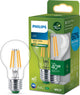 Philips led philips ultra efficient led lamp transparant - 60 w - e27 - warmwit licht