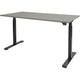Escritorio Schaveburg dextro basic 160 x 80 cm gris negro