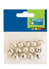 Vaessen creative • bolle con occhio argento 14mm 14pz - afbeelding 2