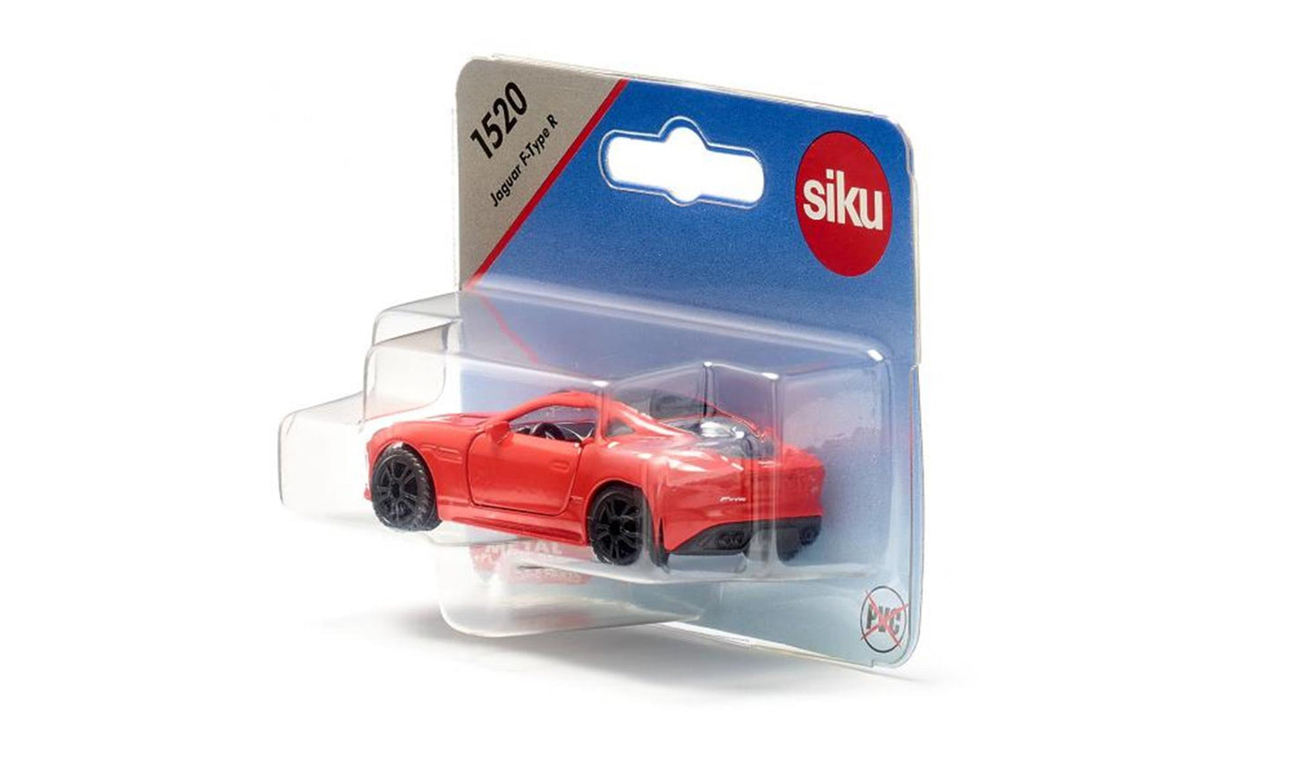 Siku 1520 jaguar f-type r 7,7cm rojo