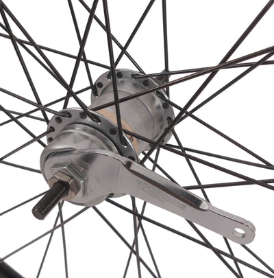 Rueda trasera de Gazelle 28 pulgadas - Nexus 3 Remubo - Negro