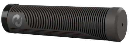 Herrmans handvatset rib single lockring 130 130mm zwart