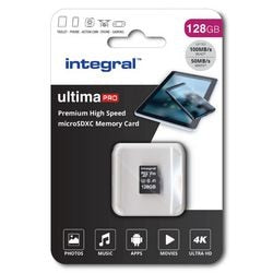Micro SDXC card integral v30 128 GB