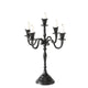 Boltze candeliere domestico h40cm alluminio nero a 5 bracci
