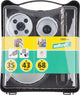 Wolfcraft - sega a tazza bimetallica 35, 43 e 68 mm - set di inserti 'renovation' - 4 pezzi - 5980000