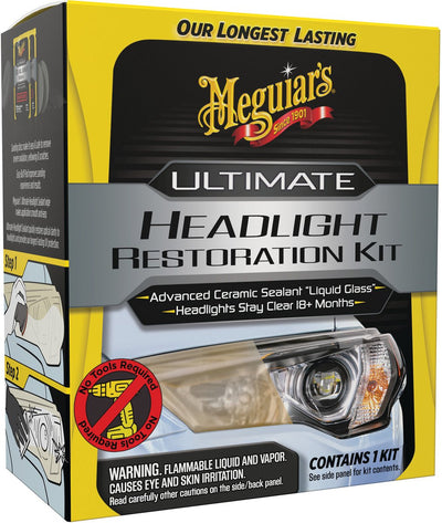 Il kit di restauro dei fari Meguiar's definitivo