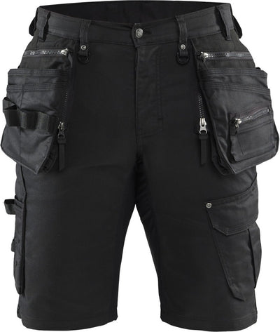 Blåkläder blaklader short denim stretch x1900 1992-1141 - black black - c58