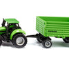 Siku deutz-fahr con rimorchio a 2 assi