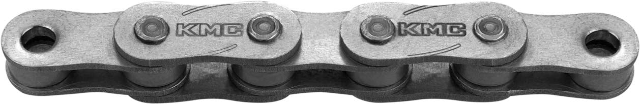 Kmc z1ehx stretto ept extra long 128 schakels e -bike blocco - perno da 7,8 mm - argento scuro