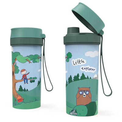 Rotho Rotho Memory School Cup per andare da 400 ml Explorer Boys