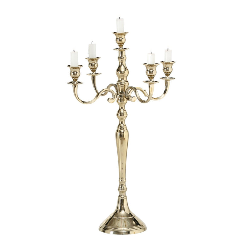 Candeliere domestico Boltze oro 37x63 cm