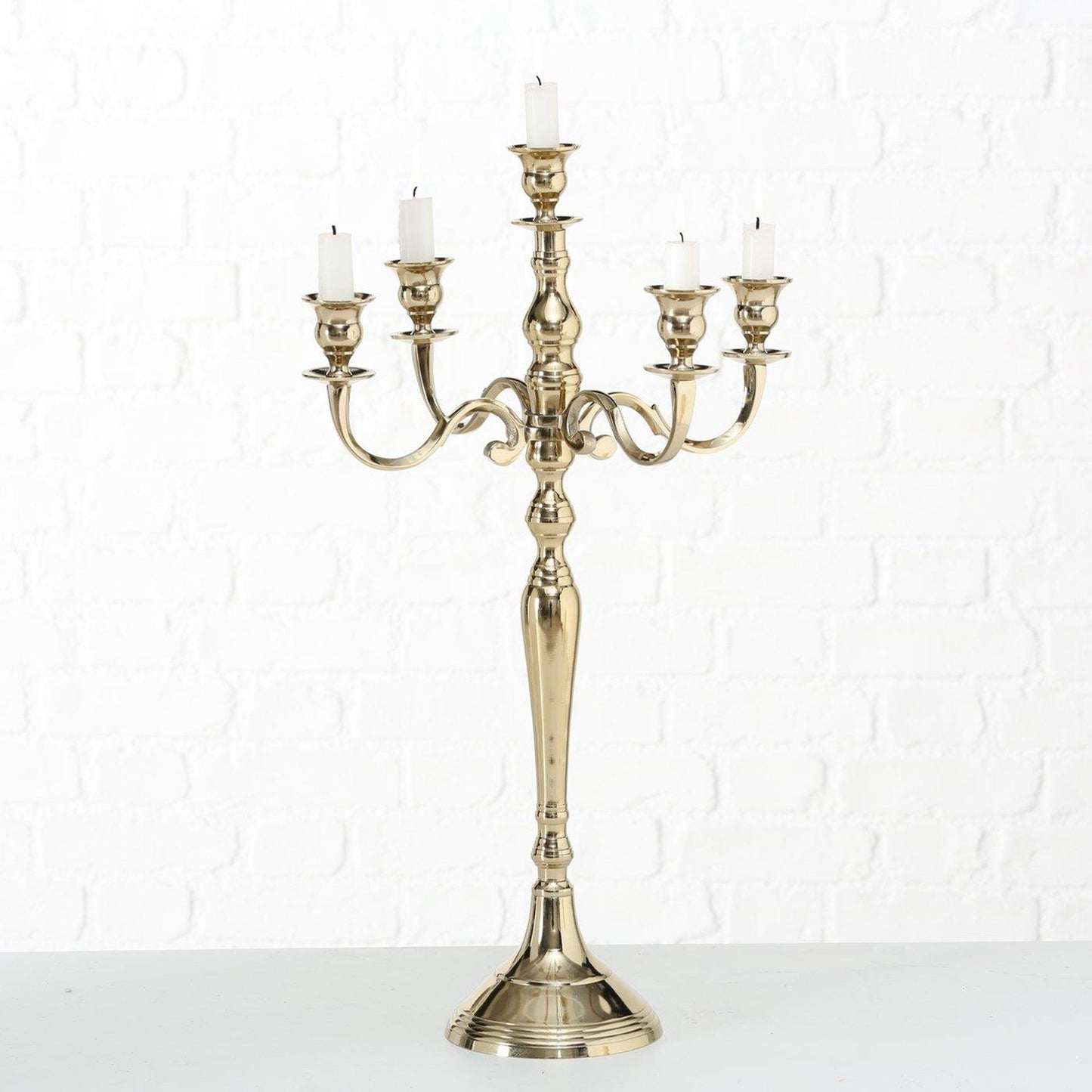 Candeliere domestico Boltze oro 37x63 cm