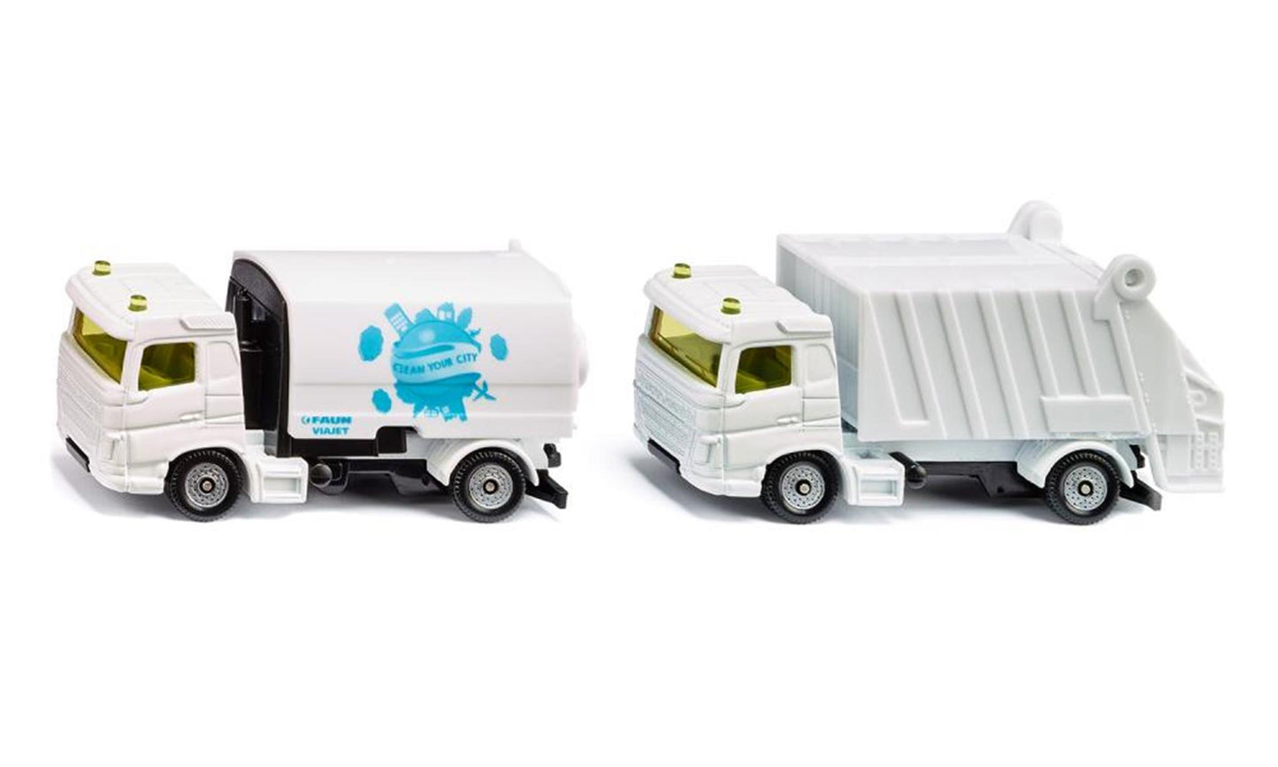 Camion della spazzatura spazzatrice Siku 1:87