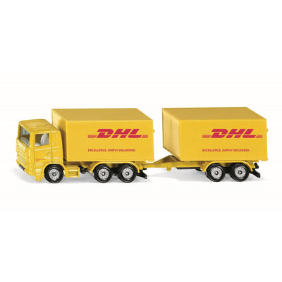 Siku truck with DHL trailer