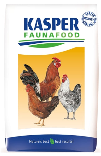 Kasper Faunafood che posa il grano
