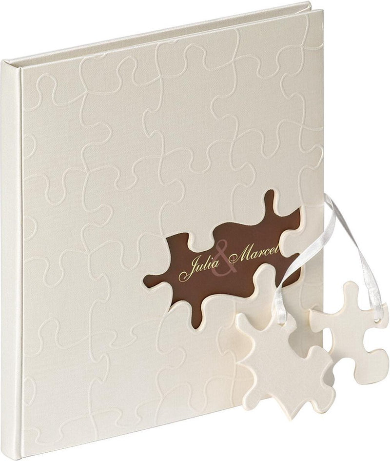 Puzzle Walther gb-173 - libro degli ospiti - 23 x 25 cm - crema