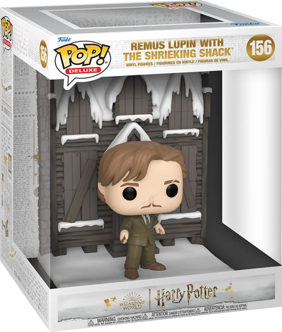 Funko personaggio da collezione di Harry Potter pop! vinile deluxe - anniversario della Camera dei Segreti - baracca urlante di Hogsmeade con lupino 9 cm multicolori