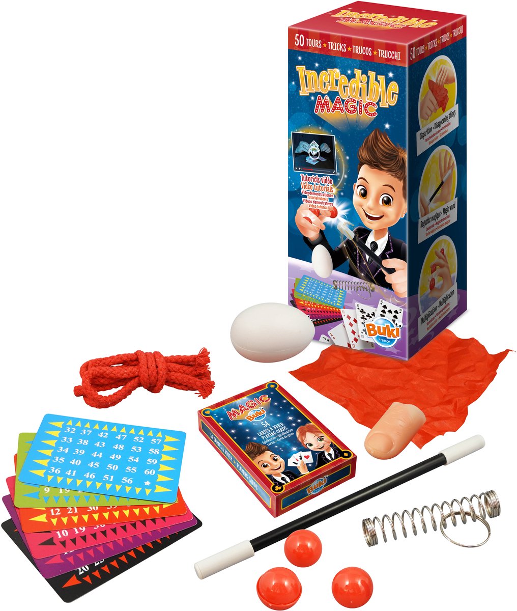 Buki france buki - goocheldoos - magie - goochelen - 50 trucs