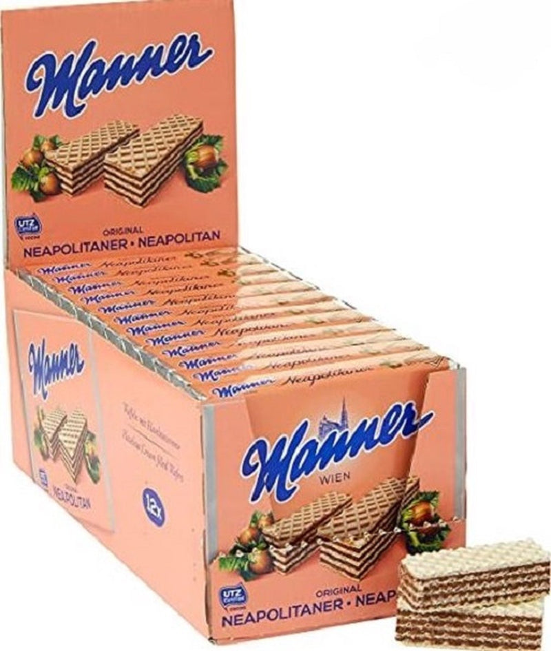 Manner original neapolitaner wafels - 12x75g