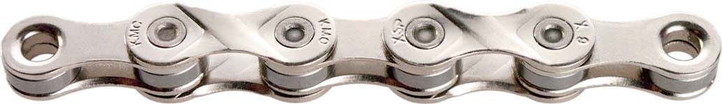 KMC Bicycle Chain X9 Silver 114 Links