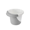 Ciotola Keeper antiscivolo 1,5l bianco grigio